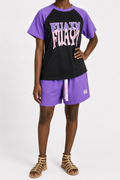 Girls' Graphic Raglan Tee & Shorts 2-Piece Summer Set