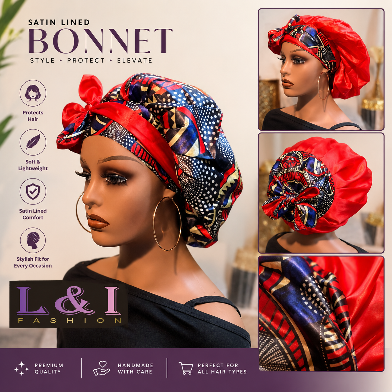 Reversible bonnet